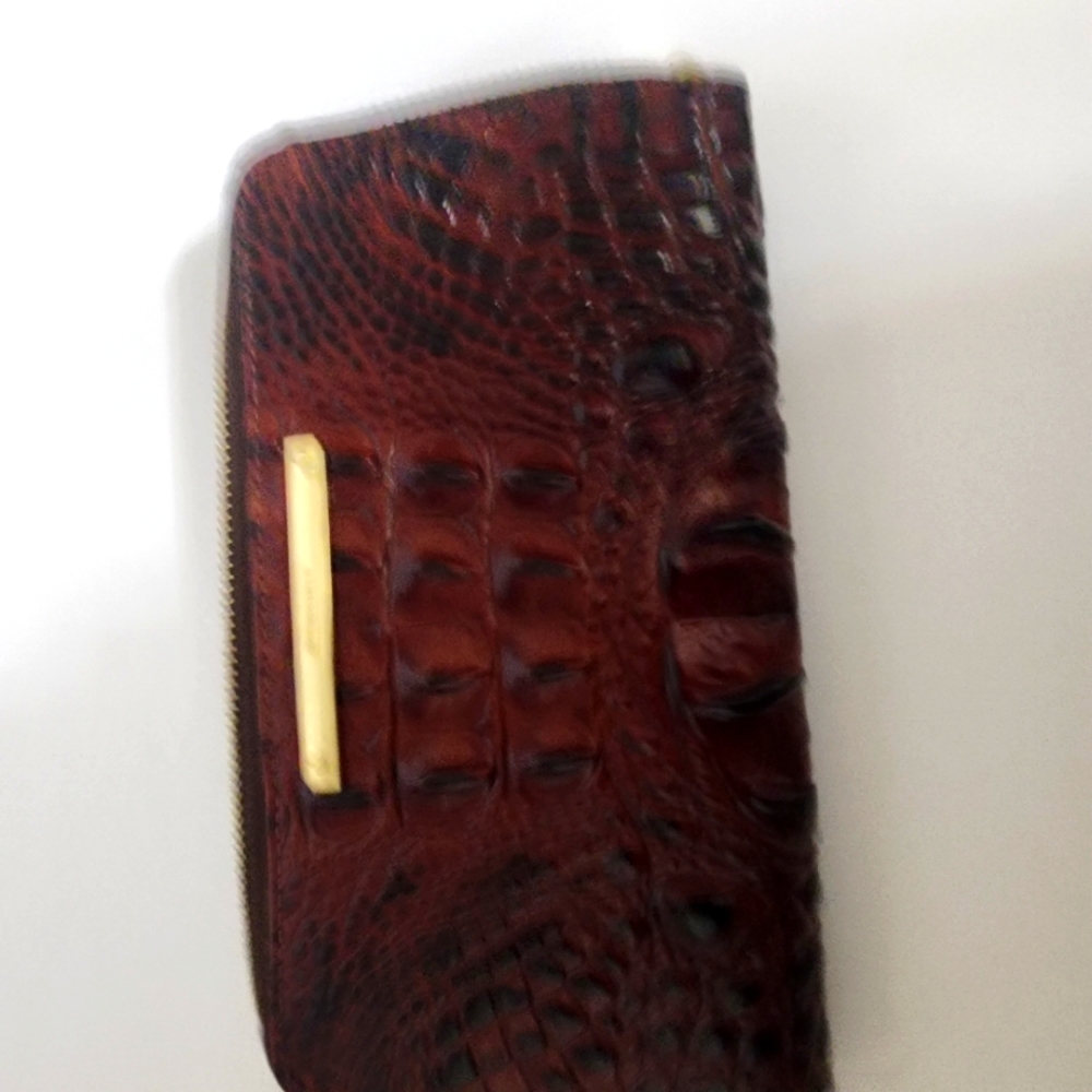 Brahmin pecan Melbourne Wallet